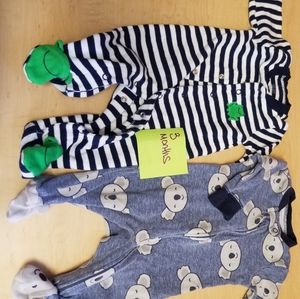 Baby playsuit or sleepers